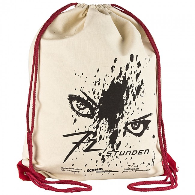 Cotton drawstring bag 