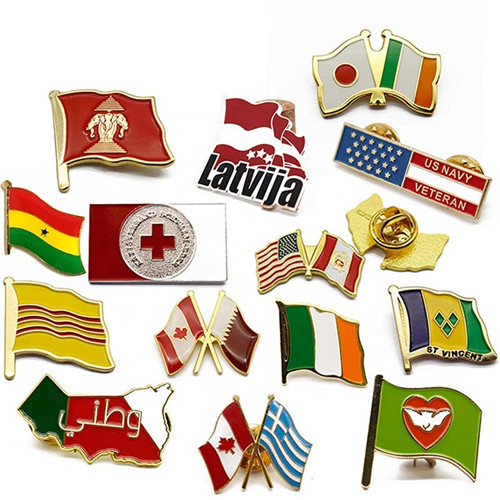 metal lapel pin