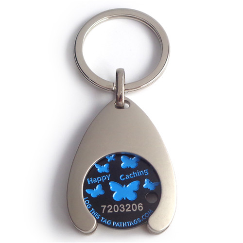 Trolley Coin Keychain
