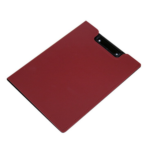  PU leather coated A4 clipboard 