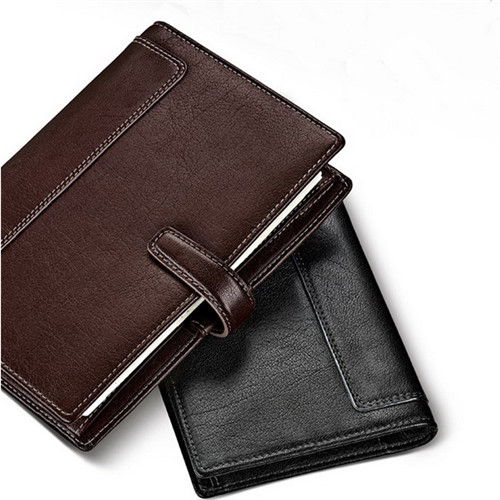 Genuine leather/PU/PVC notebook