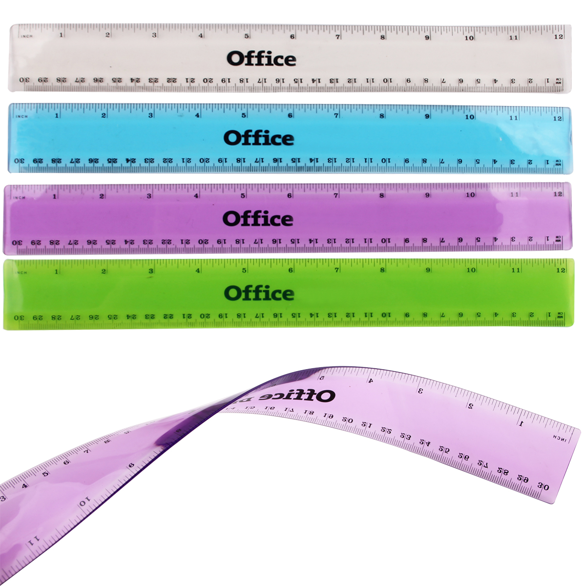 Pvc ruler 30cm 