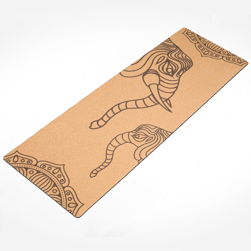 Cork &Rubber yoga mat 