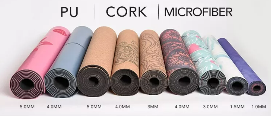 different materials Yoga mat 