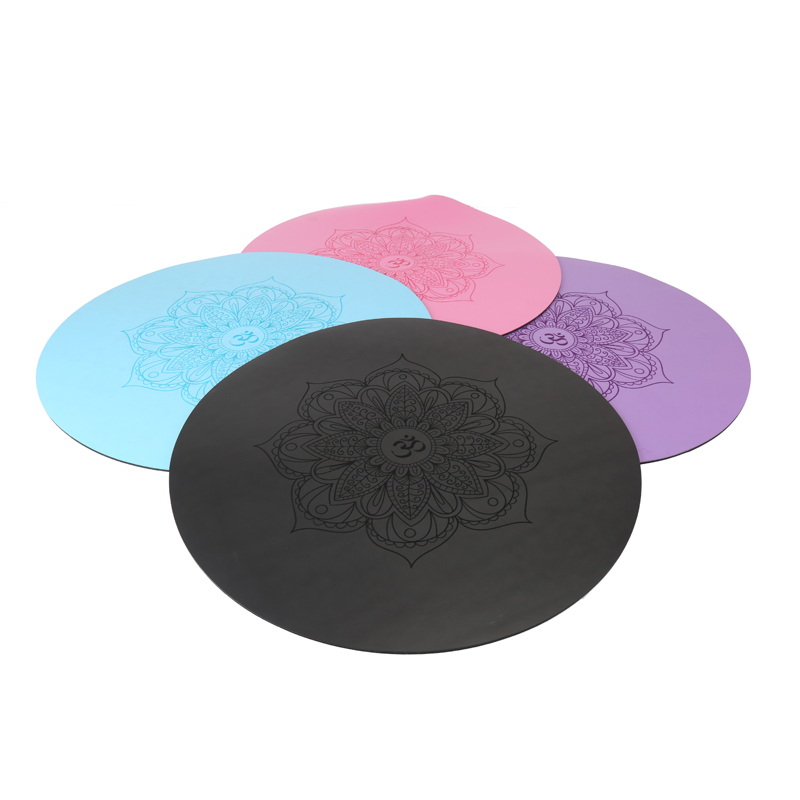 PU Yoga Meditation round Mat 
